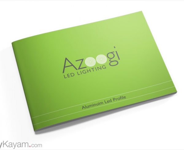 עיצוב קטלוג נורות לחברת אזוגי Catalog Lamps Design for Azoogi company